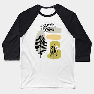 Tropical Abstract Baseball T-Shirt